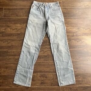Vintage Armani True Blues Light Wash Denim Jeans Made in Italy High Ris